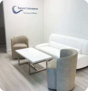 welcome area lobby bayport labs